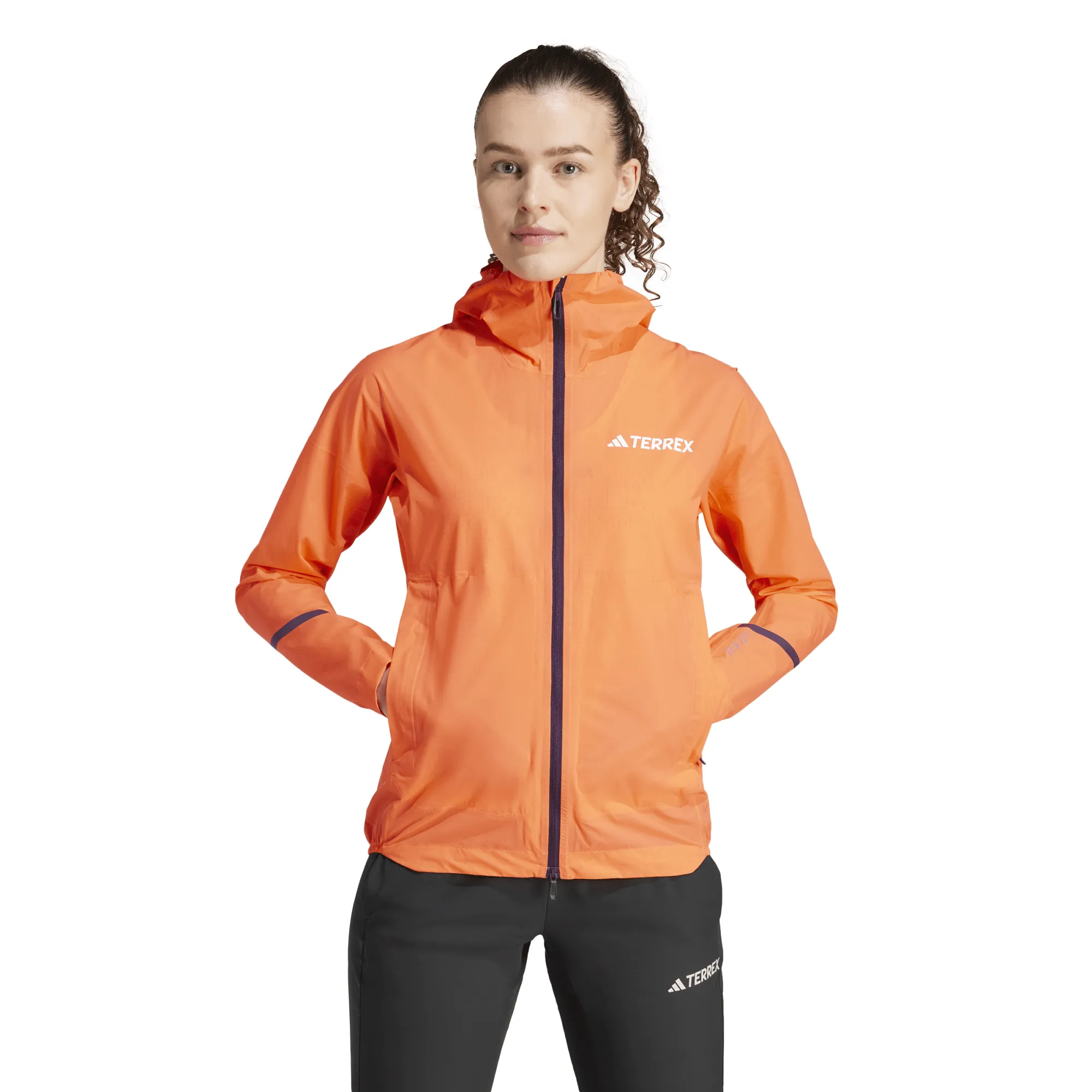 Adidas Women&#x27;s Terrex Xperior 2.5L Light RAIN.RDY Jacket Semi Impact Orange | Buy Adidas Women&#x27;s Terrex Xperior 2.5L Light RAIN.RDY Jacket Semi Impact Orange here | Outnorth