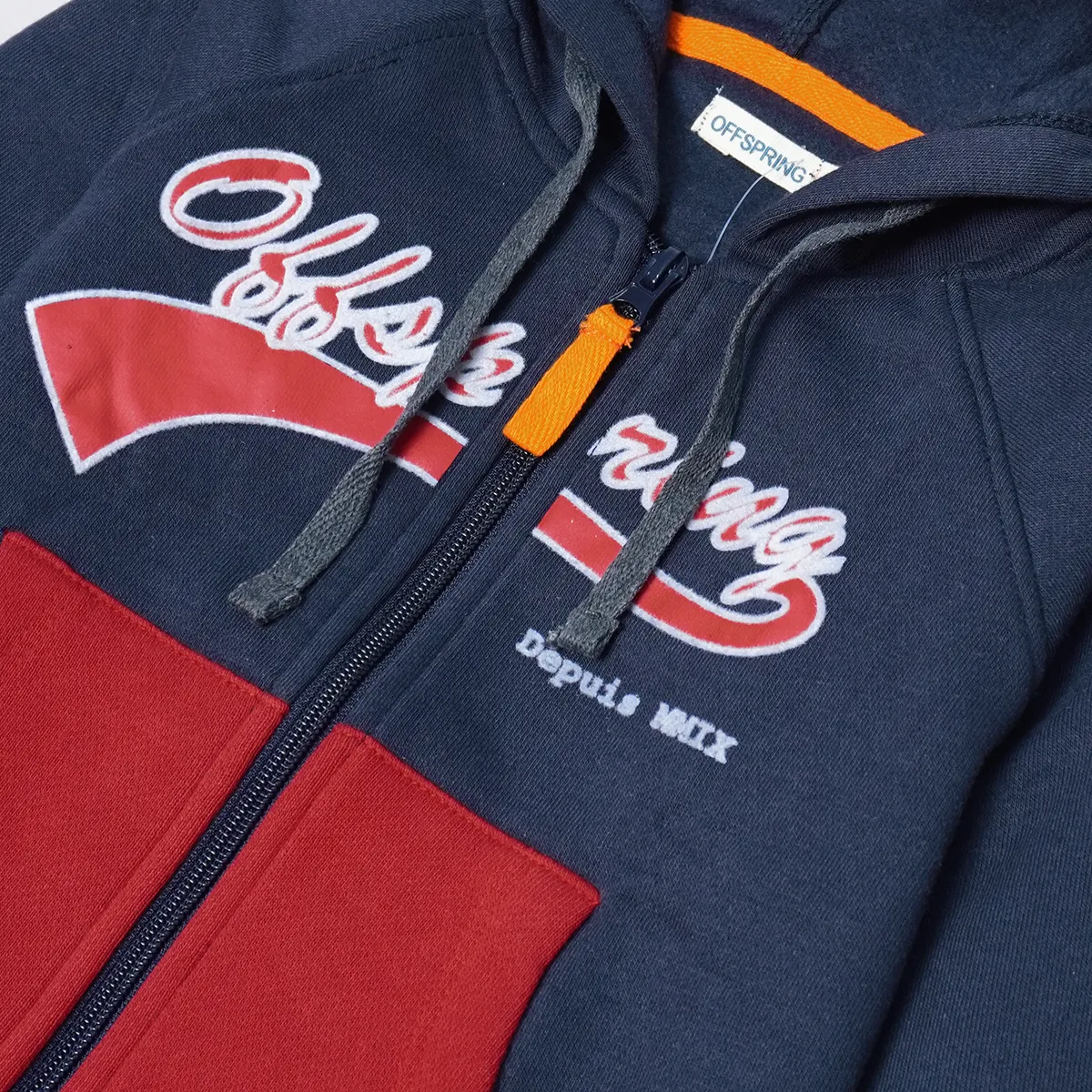 Boys Fleece Hooded Zipper