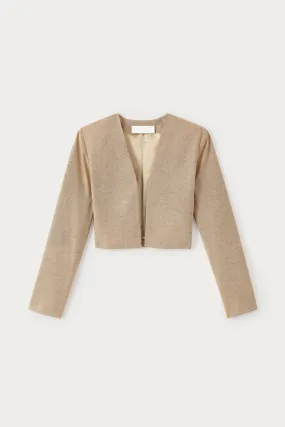 CHESTNUT Cropped Jacket