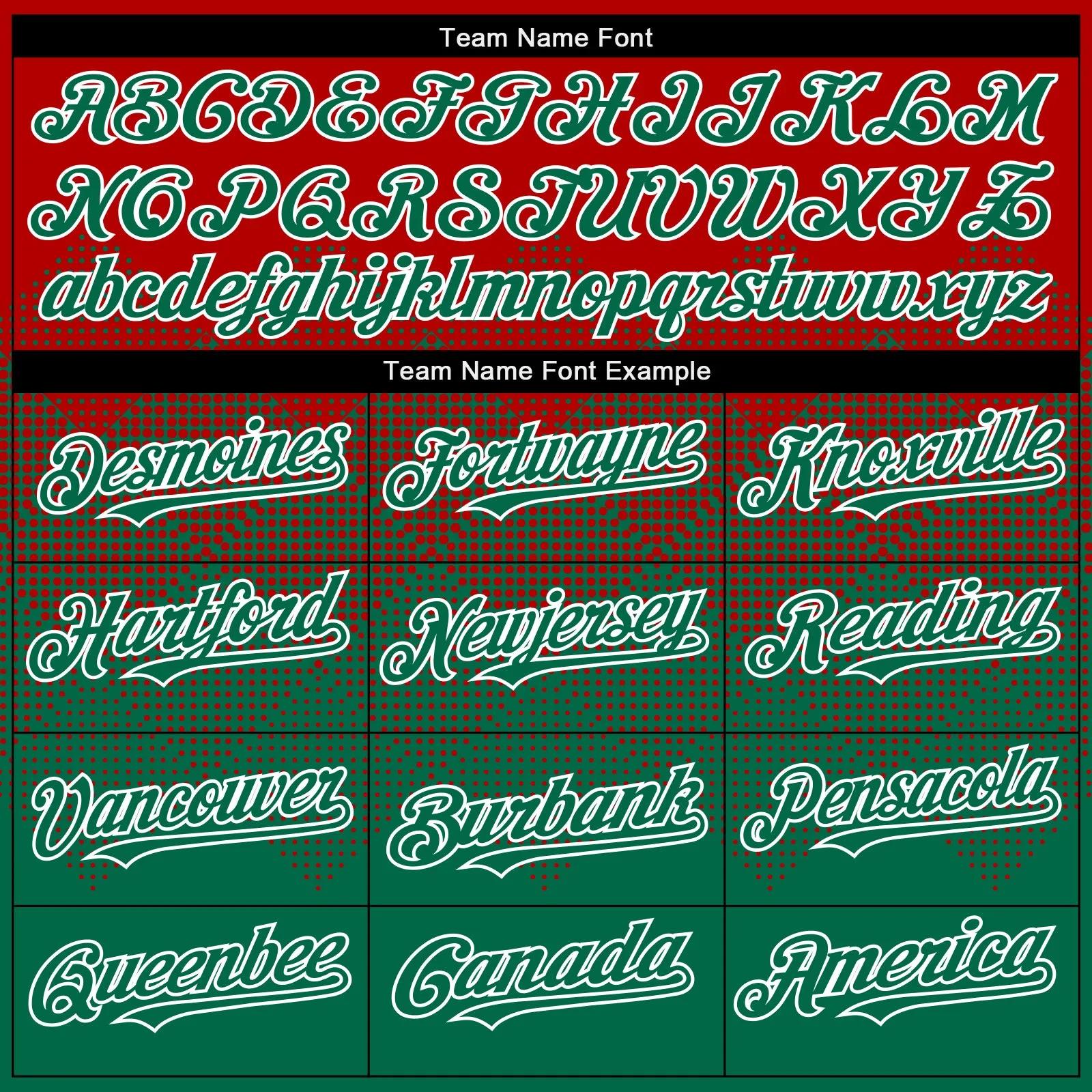 Custom Red Kelly Green-White Gradient Square Shape 3D Pattern Design Bomber Full-Snap Varsity Letterman Hoodie Jacket