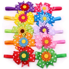 Dog Bow Tie Fashion Bowties Collar