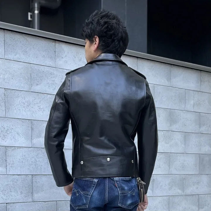 JELADO  Rebel Jacket Horse Hide Semi Aniline Finish Black エポレット有り 【SG83420】