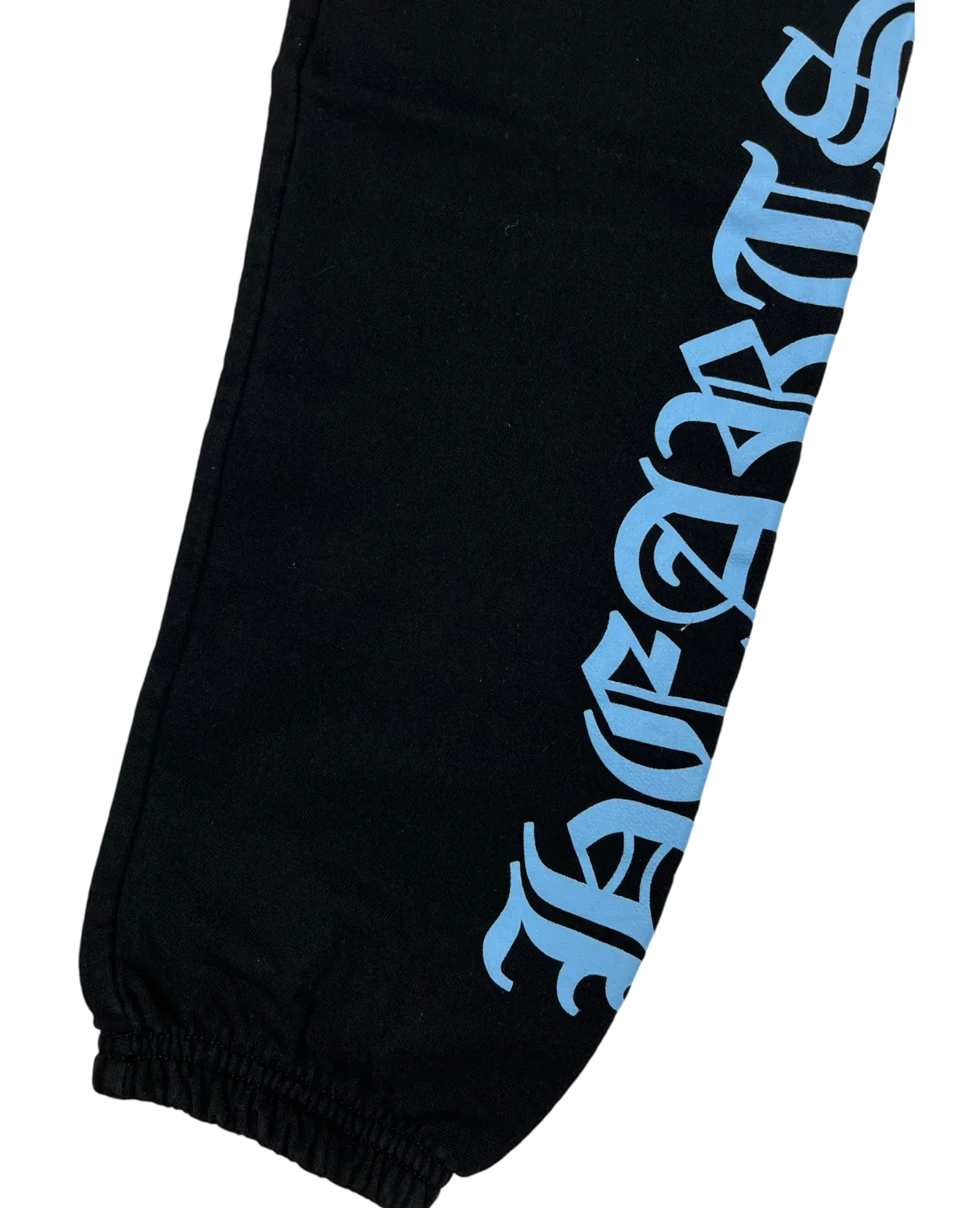 Joggers Black Blue Old English  | Chrome Hearts