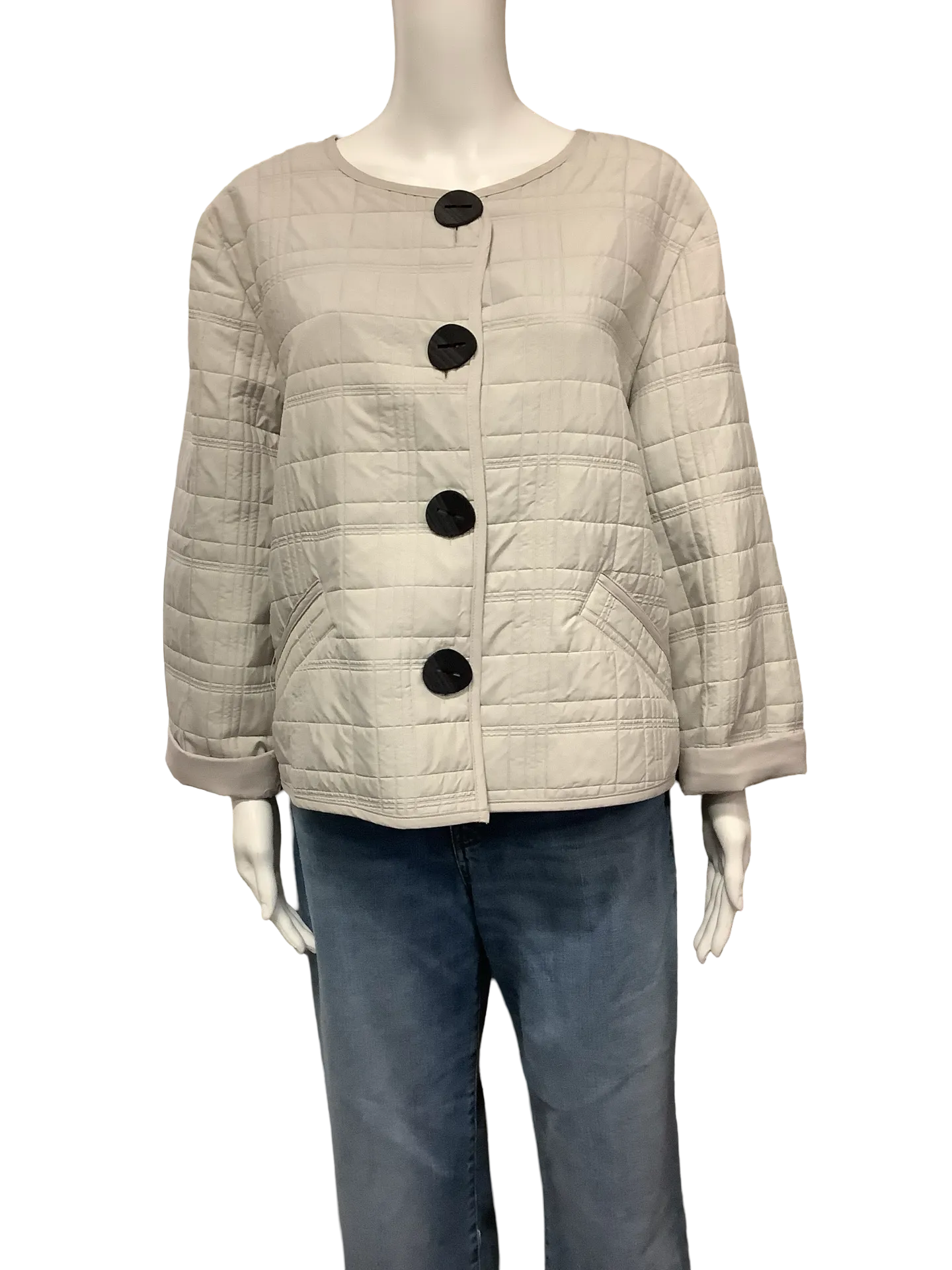 LIV Women's (As Is) Jacket Grey Size: L