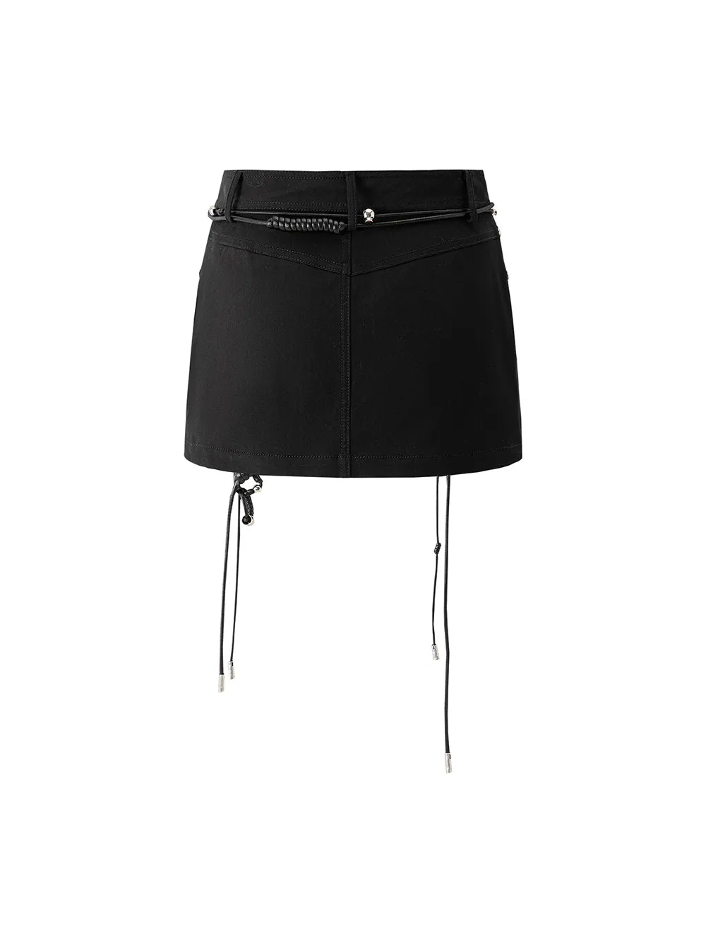 MUKZIN Black Classic Slim Flared Trousers