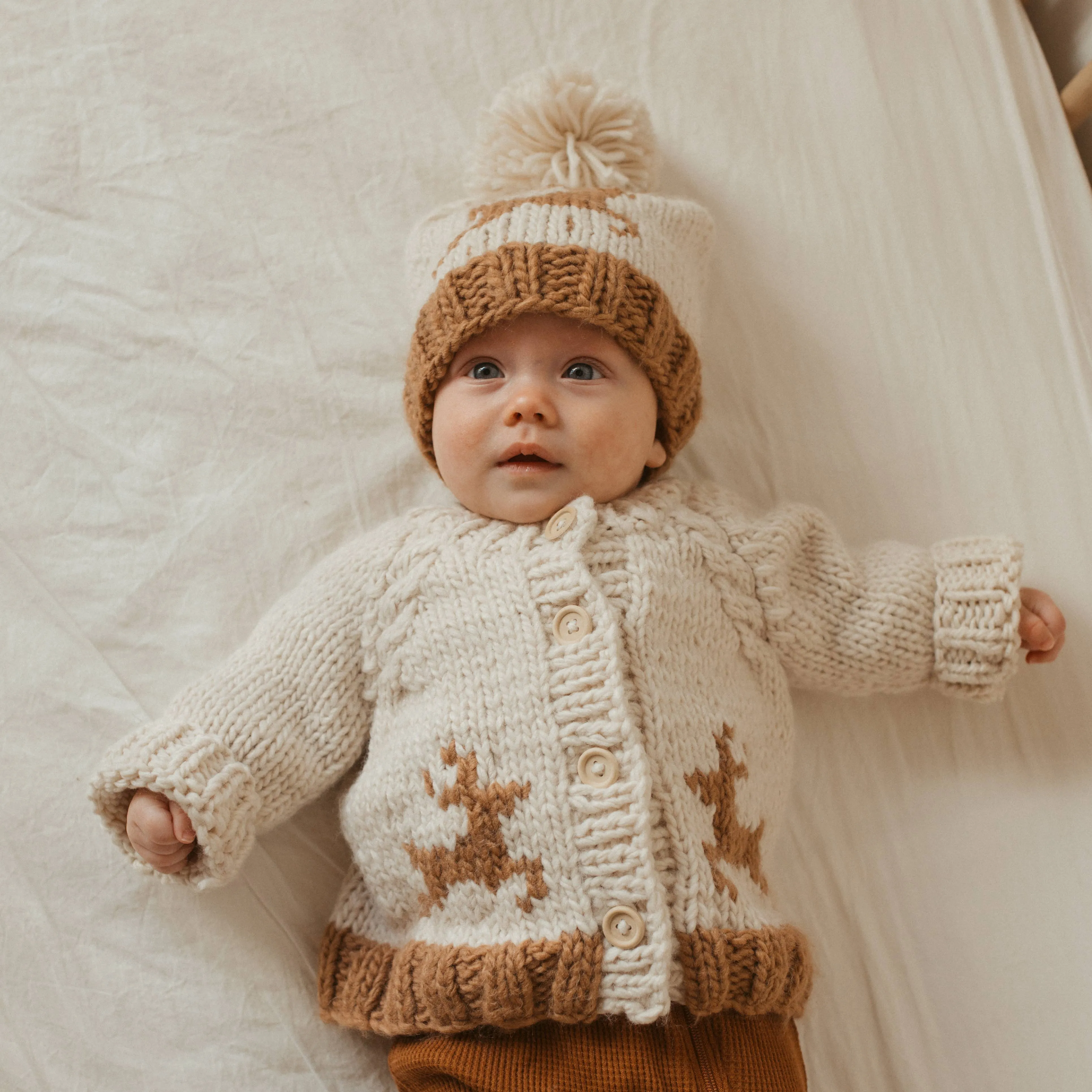 Oh Deer Beanie Hat Baby & Kids