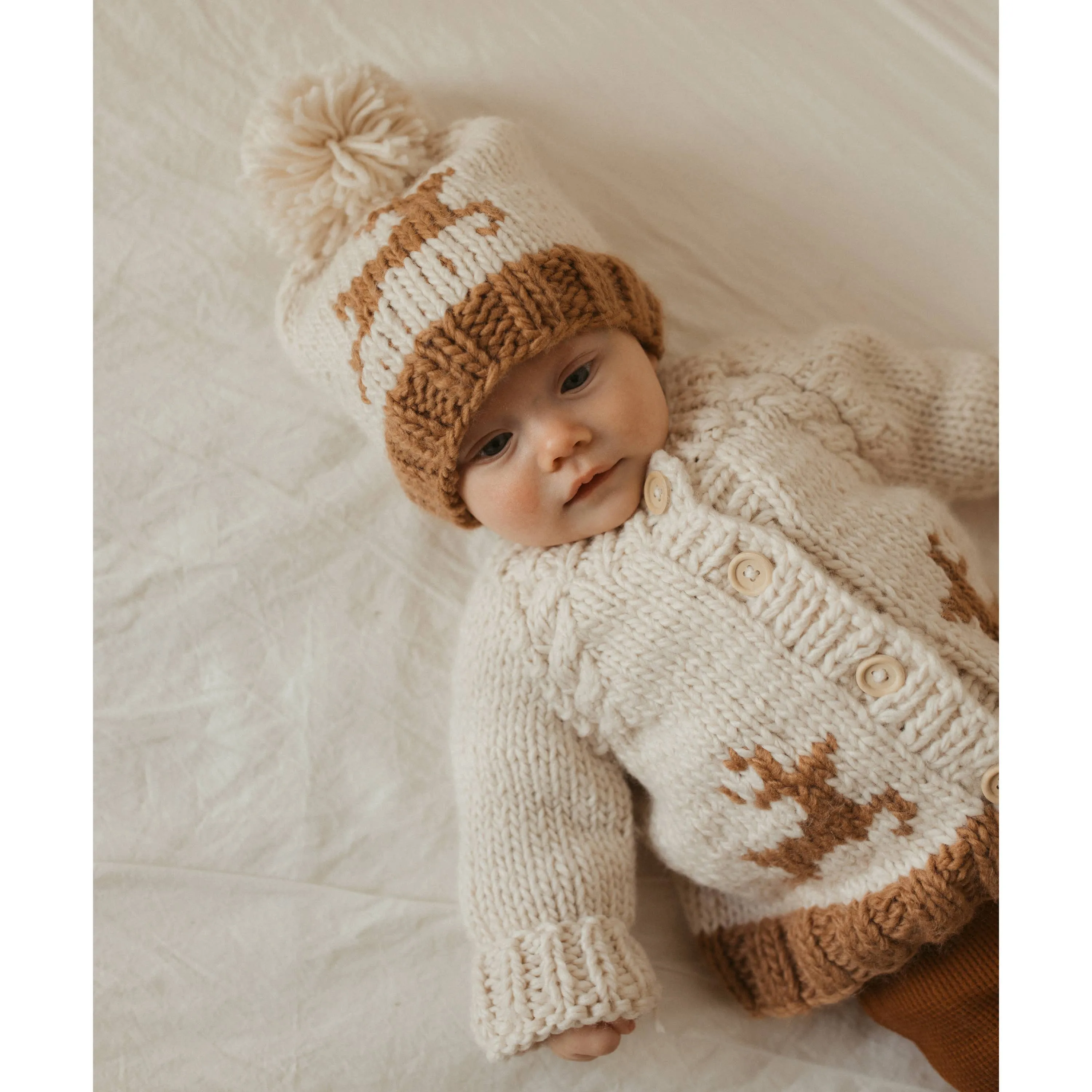 Oh Deer Beanie Hat Baby & Kids