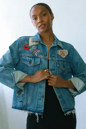 Patched Levi's Jacket