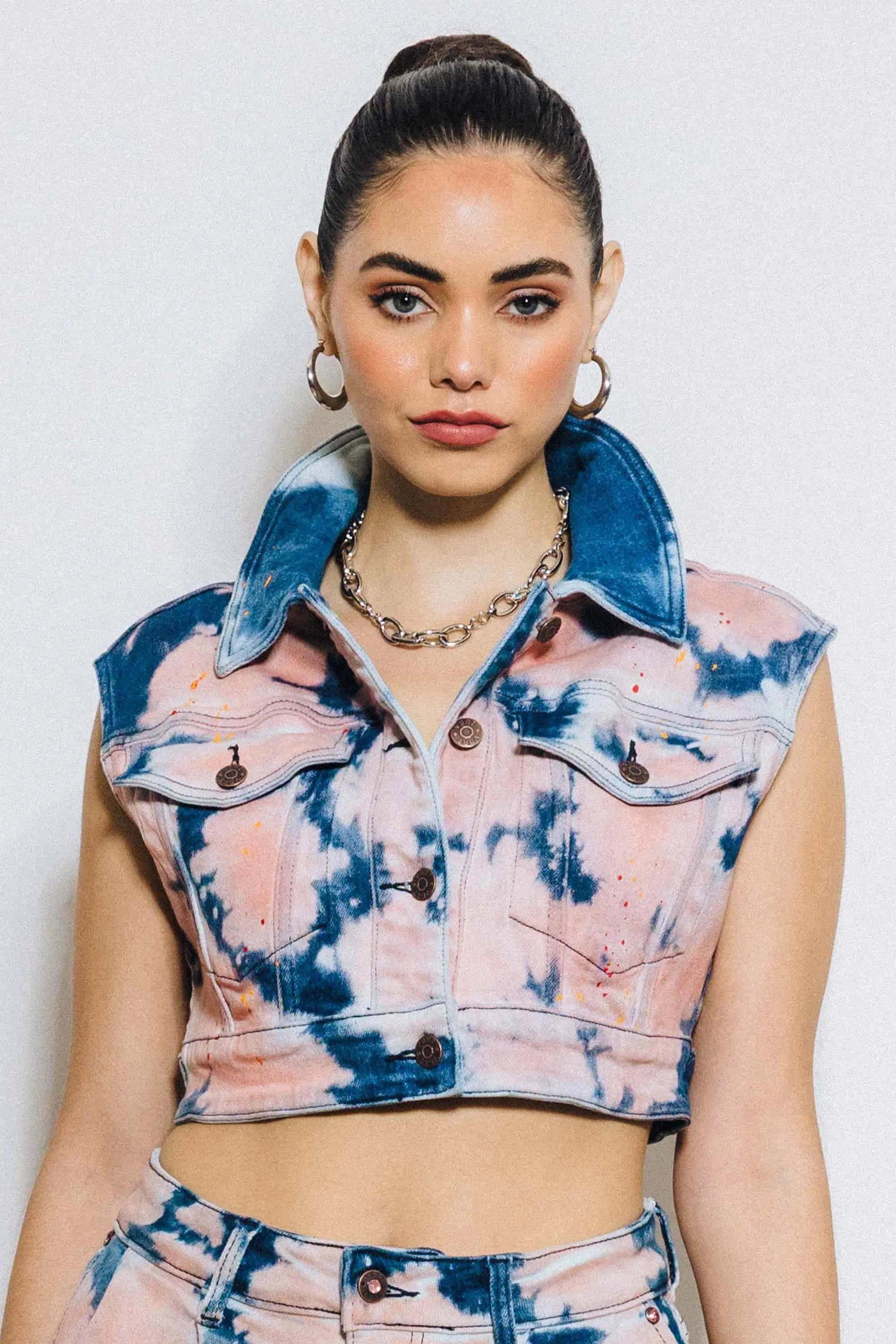 Pink Smoke Vest