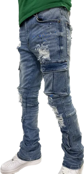VICIOUS DENIM VC218 ANTIQUE BLUE